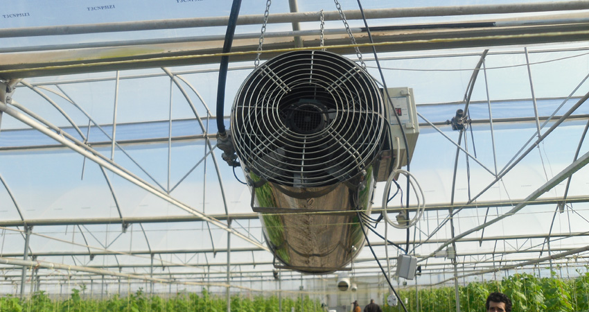 آشنایی با اصول سرمایش در گلخانه | سیستم خنک کننده گلخانه