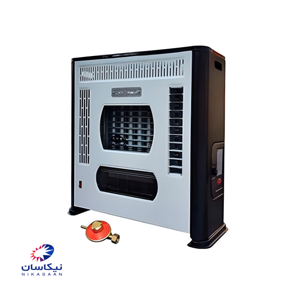 مینی هیتر گازی چدنی فن دار آذر تهویه مدل A610