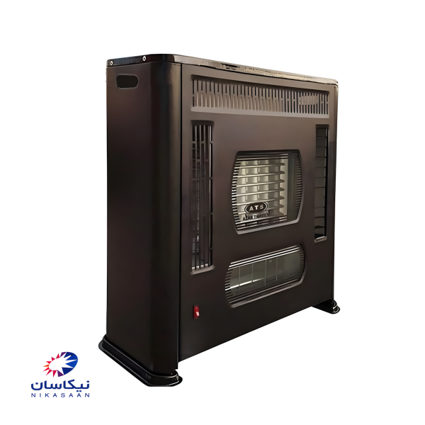 مینی هیتر گازی چدنی فن دار آذر تهویه مدل A610