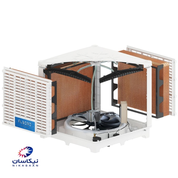 کولر پلیمری نیرو تهویه البرز مدل 18000 پایین زن